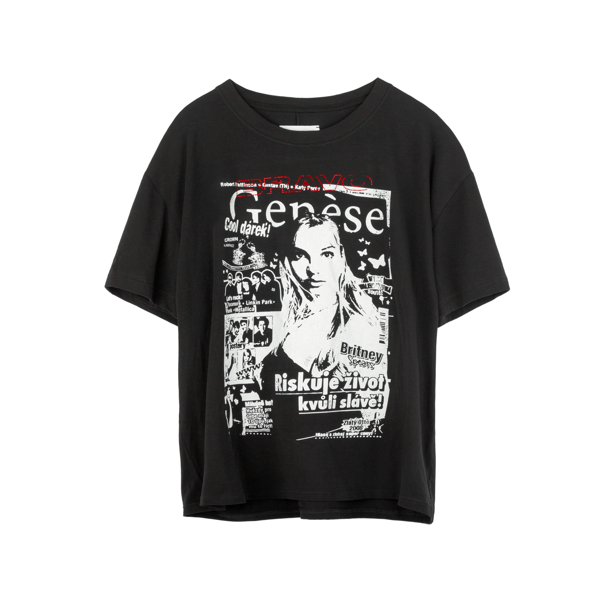 Bravo Magazine Rhinestone T-shirt - Genèse