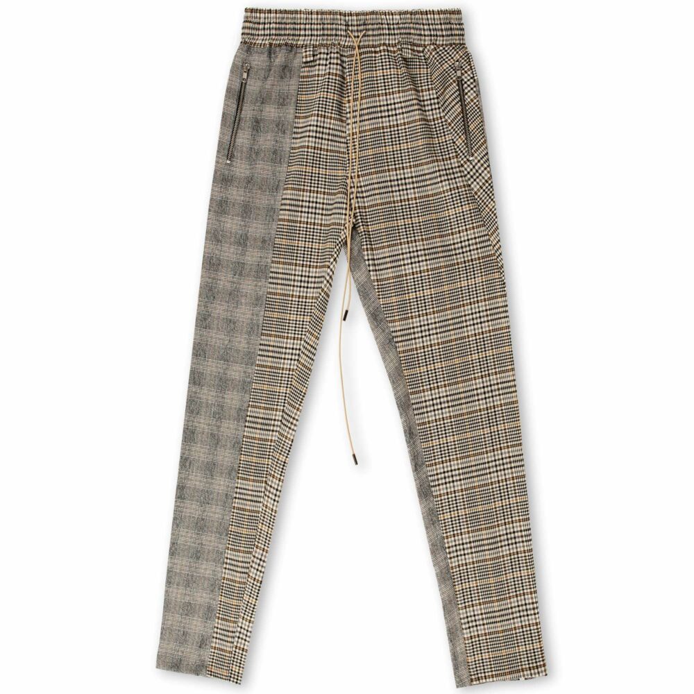 50/50 split pants - Beige/Grey