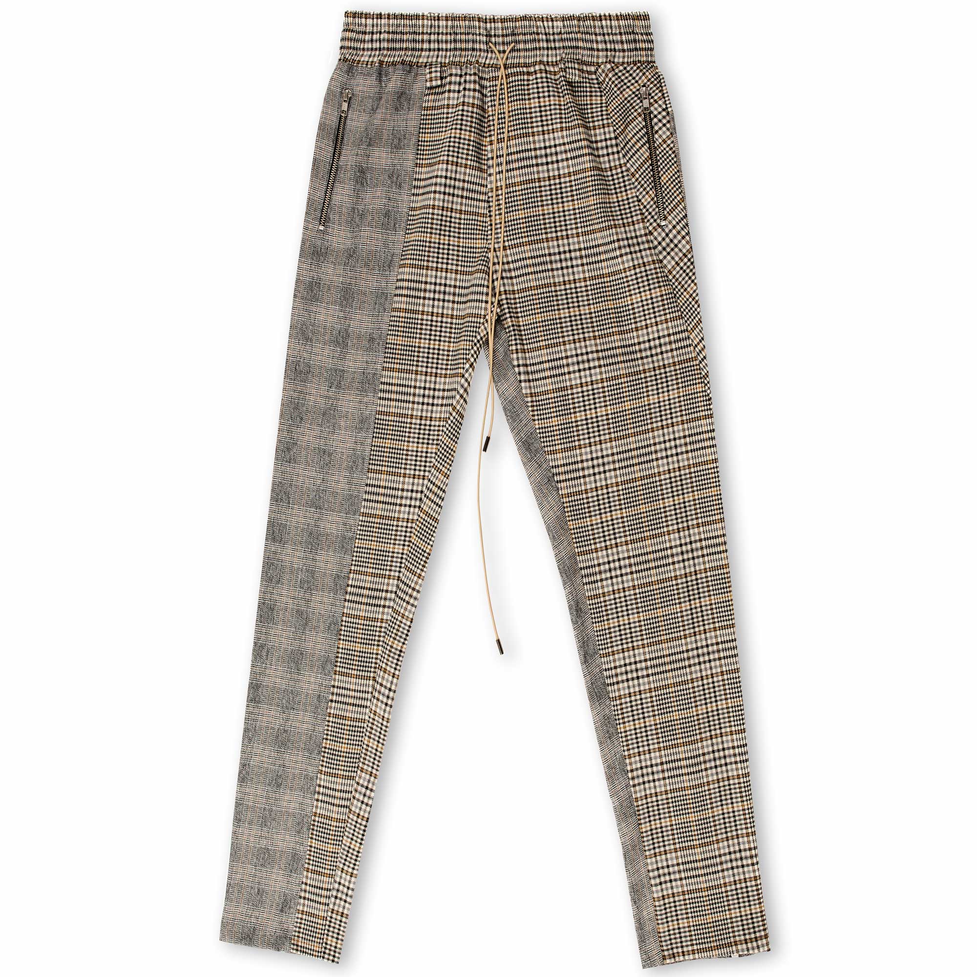 50/50 split pants - Beige/Grey